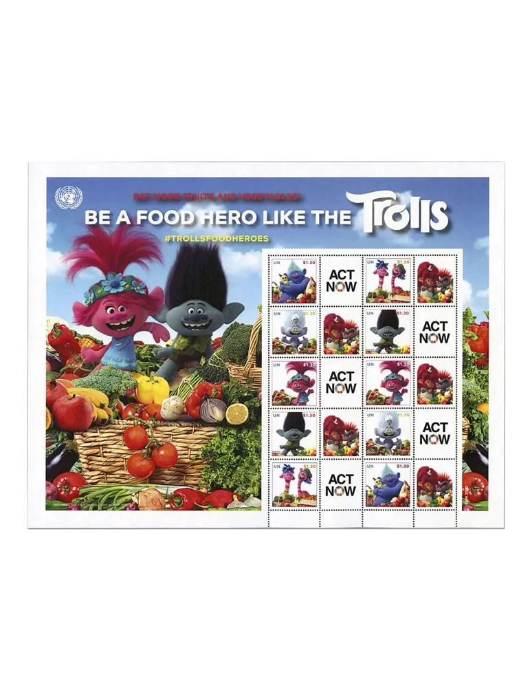 n° F1784 - Timbre ONU NEW YORK Poste