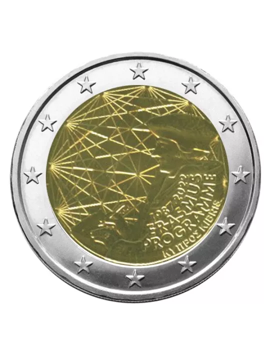 2 EURO COMMEMORATIVE 2022 : CHYPRE (35 Ans du Programme Erasmus)