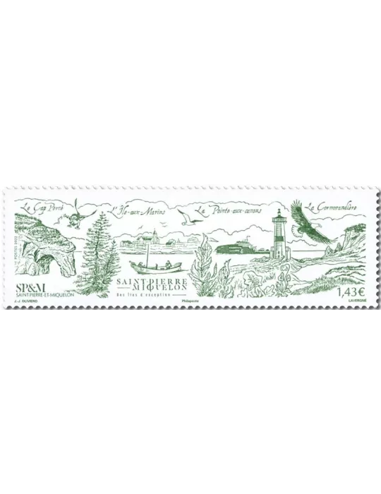 n° 1294 - Timbre Saint-Pierre et Miquelon Poste
