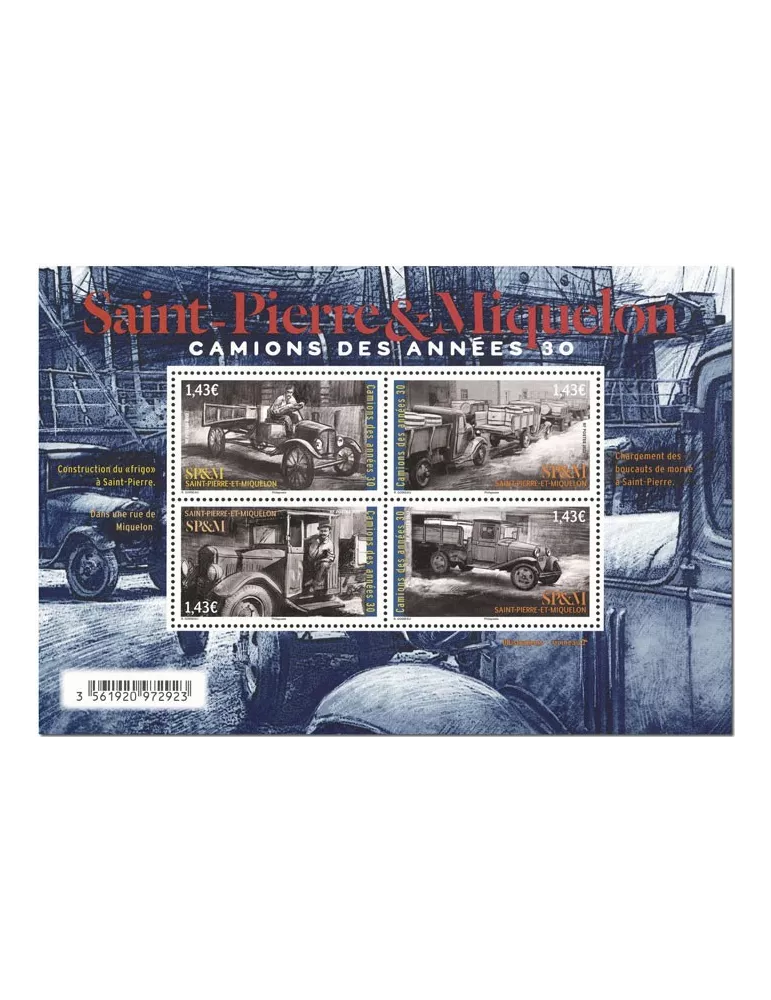 n° F1289 - Timbre Saint-Pierre et Miquelon Poste