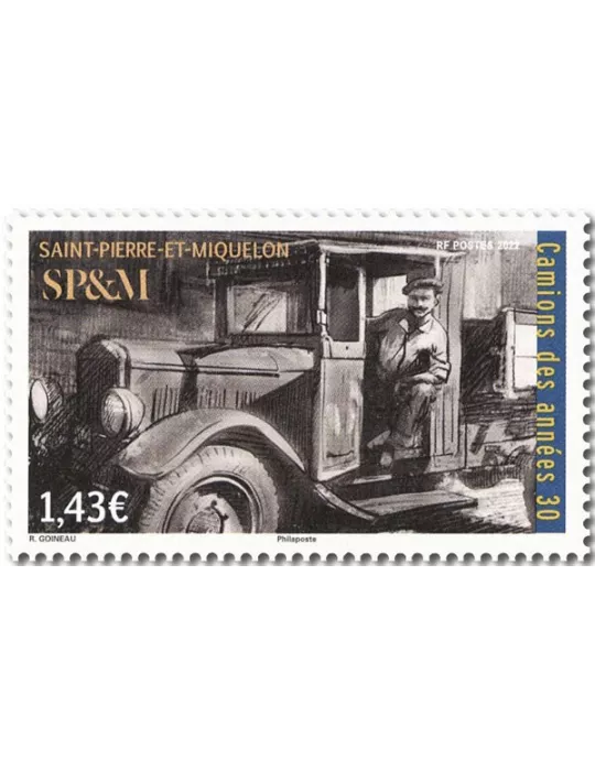 n° F1289 - Timbre Saint-Pierre et Miquelon Poste
