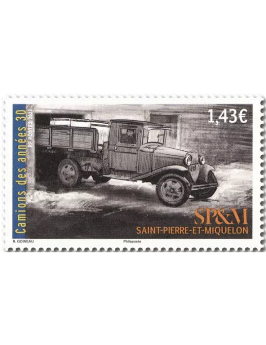 n° F1289 - Timbre Saint-Pierre et Miquelon Poste