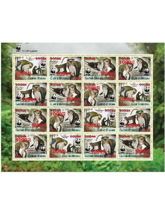 n° F8791 - Timbre GUINEE-BISSAU Poste