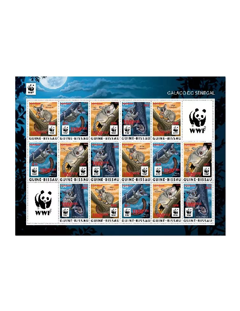 n° F8795 - Timbre GUINEE-BISSAU Poste