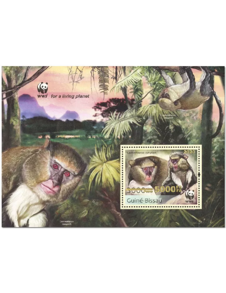 n° 1696 - Timbre GUINEE-BISSAU Blocs et feuillets
