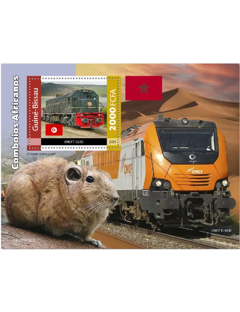 n° 1846 - Timbre GUINEE-BISSAU Blocs et feuillets