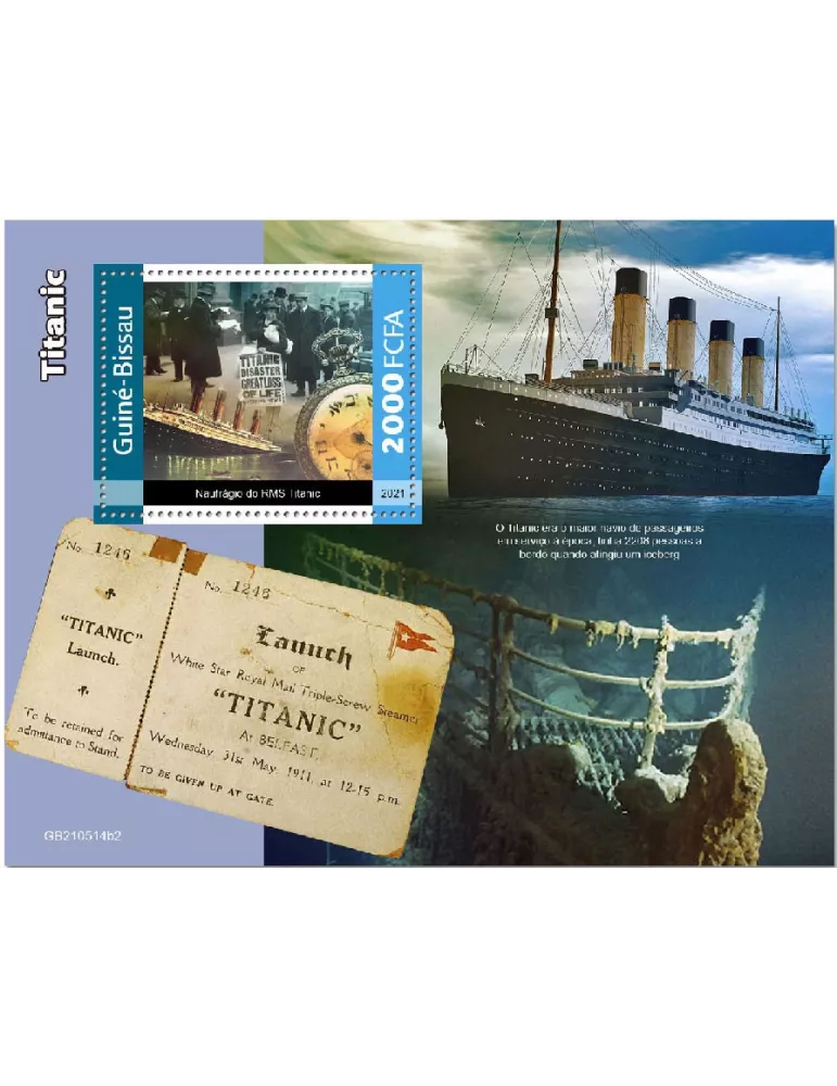 n° 1852 - Timbre GUINEE-BISSAU Blocs et feuillets