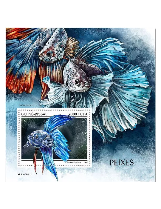 n° 1910 - Timbre GUINEE-BISSAU Blocs et feuillets