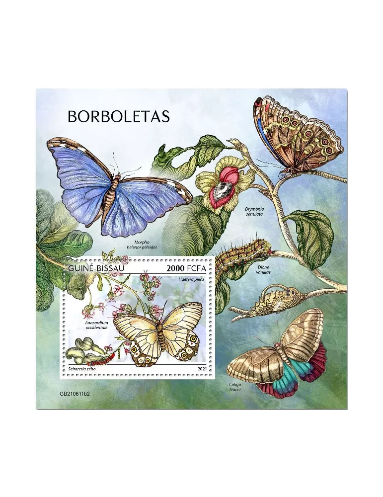 n° 1929 - Timbre GUINEE-BISSAU Blocs et feuillets