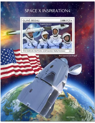 n° 1945 - Timbre GUINEE-BISSAU Blocs et feuillets