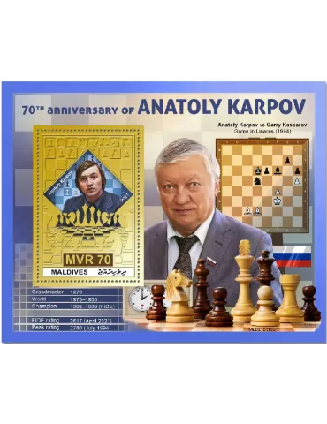 n° 1495 - Timbre MALDIVES Blocs et feuillets