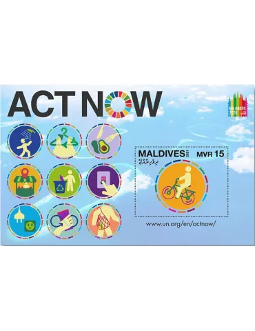 n° 1504 - Timbre MALDIVES Blocs et feuillets