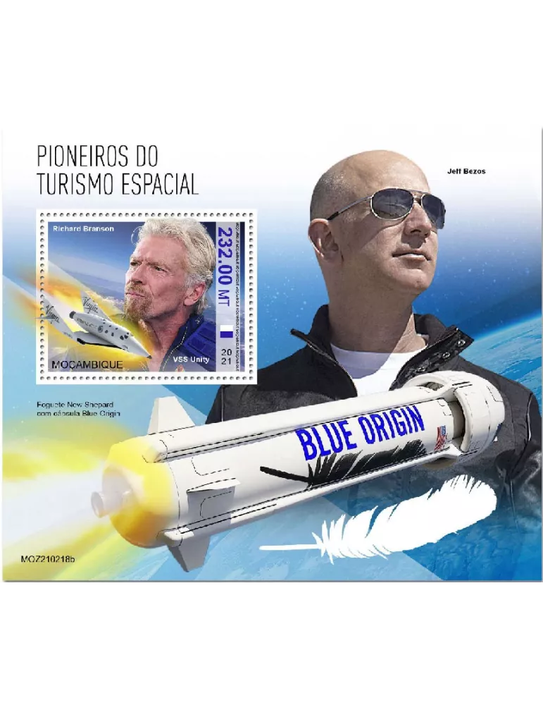 n° 1688 - Timbre MOZAMBIQUE Blocs et feuillets