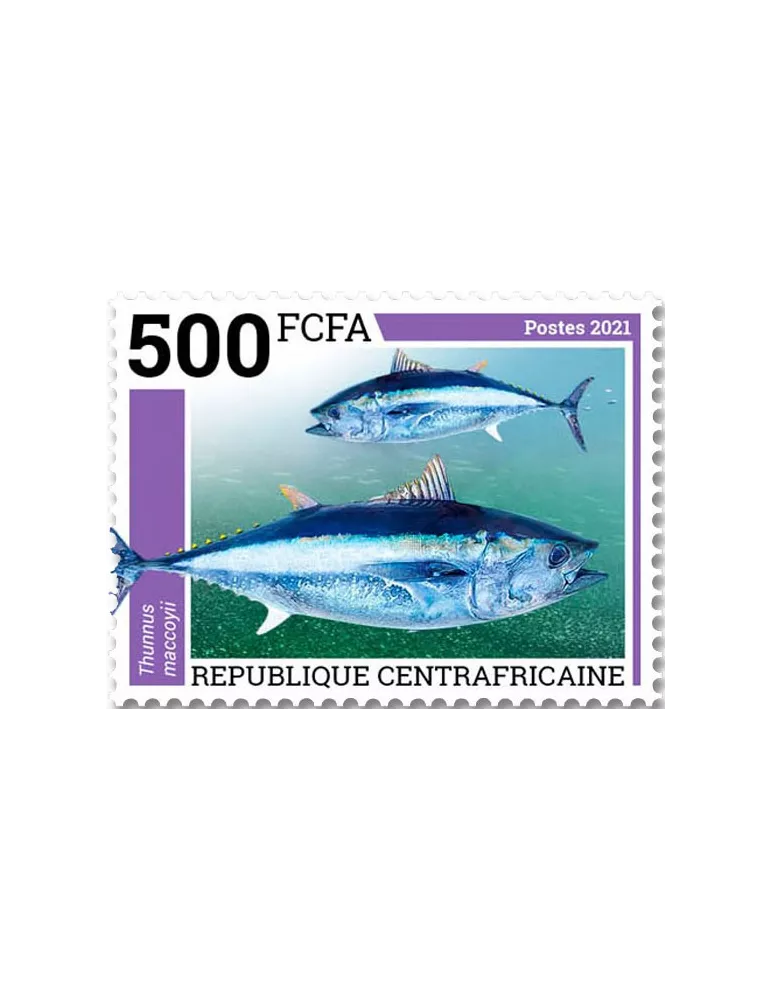 n° 8438/8441 - Timbre CENTRAFRIQUE Poste