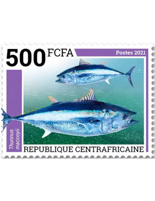 n° 8438/8441 - Timbre CENTRAFRIQUE Poste