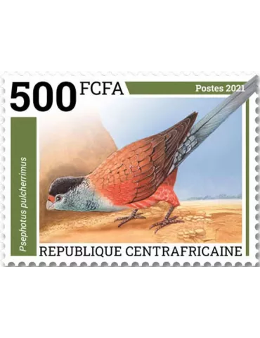 n° 8442/8445 - Timbre CENTRAFRIQUE Poste