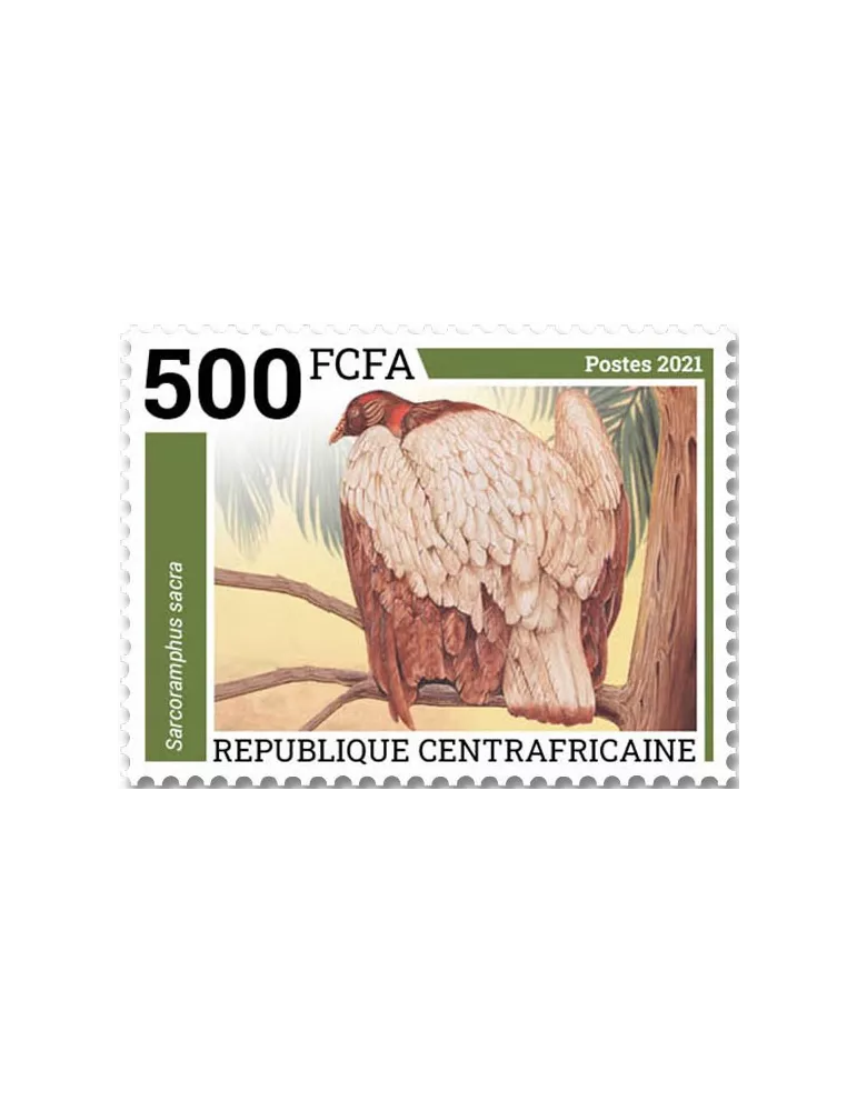 n° 8442/8445 - Timbre CENTRAFRIQUE Poste