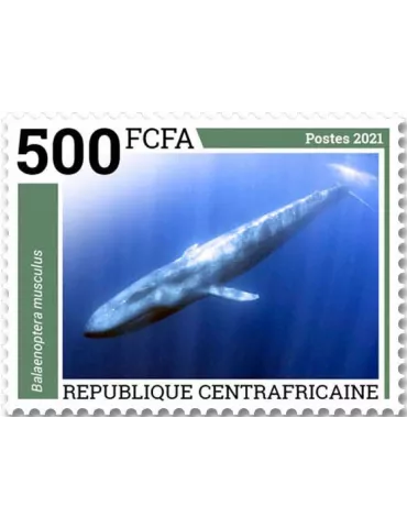 n° 8454/8457 - Timbre CENTRAFRIQUE Poste 2
