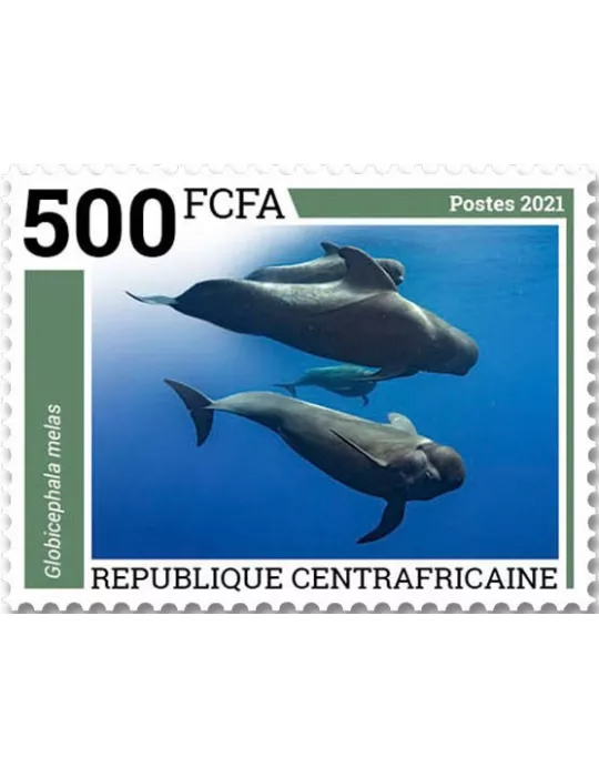 n° 8454/8457 - Timbre CENTRAFRIQUE Poste