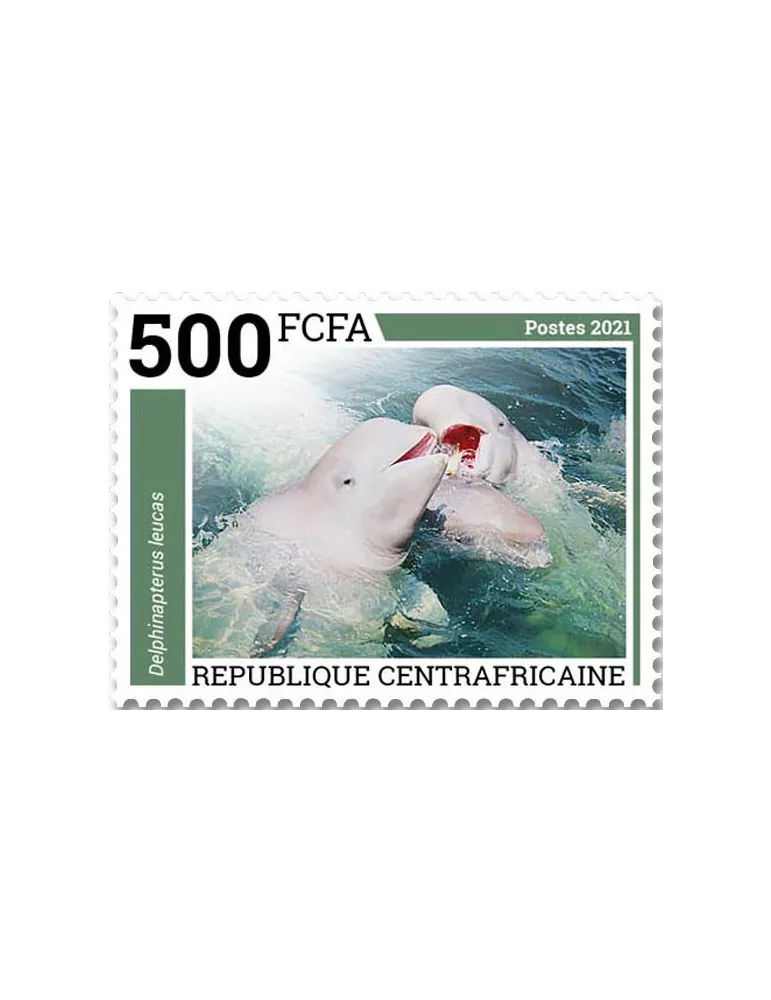 n° 8454/8457 - Timbre CENTRAFRIQUE Poste