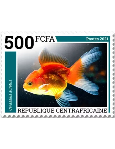 n° 8458/8461 - Timbre CENTRAFRIQUE Poste 2