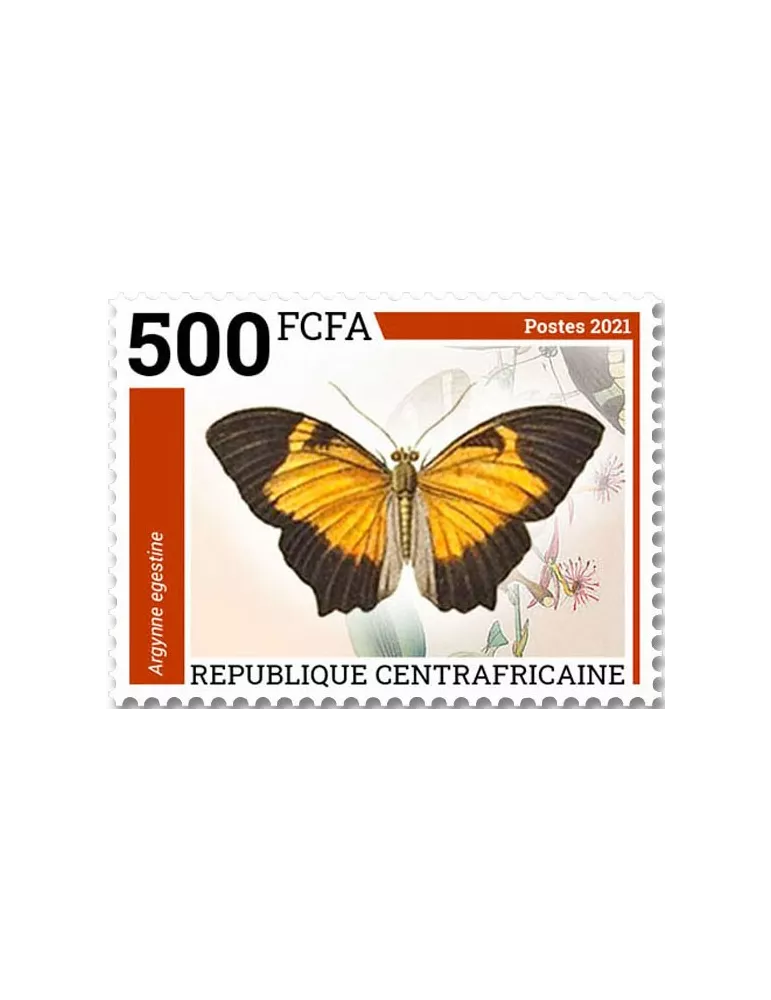 n° 8470/8473 - Timbre CENTRAFRIQUE Poste