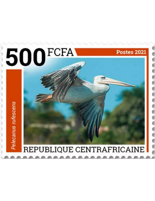 n° 8478/8481 - Timbre CENTRAFRIQUE Poste