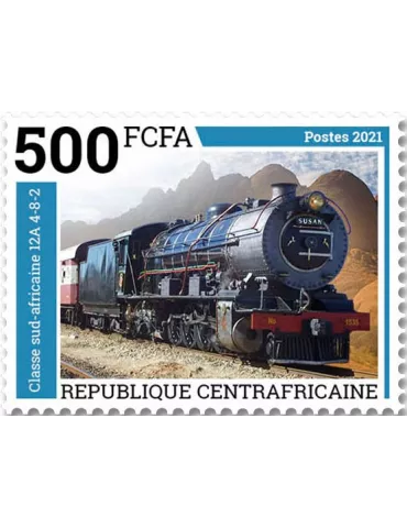 n° 8486/8489 - Timbre CENTRAFRIQUE Poste 2