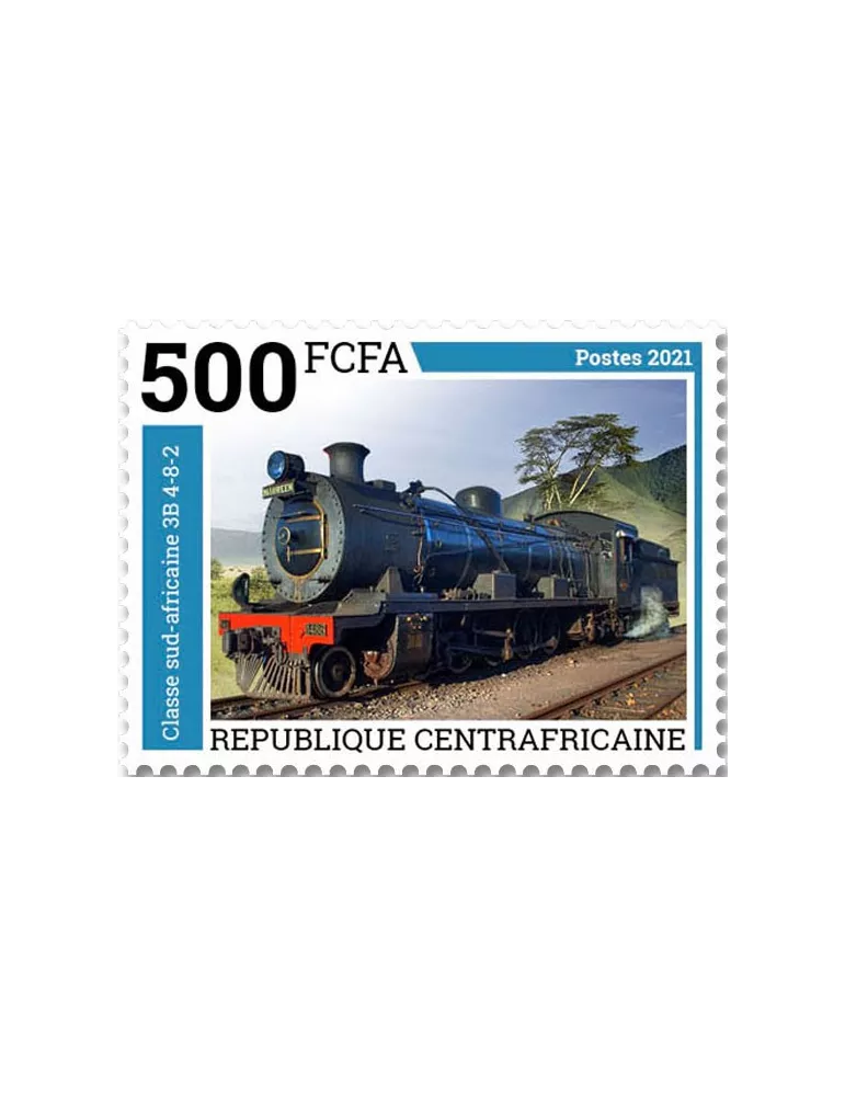 n° 8486/8489 - Timbre CENTRAFRIQUE Poste