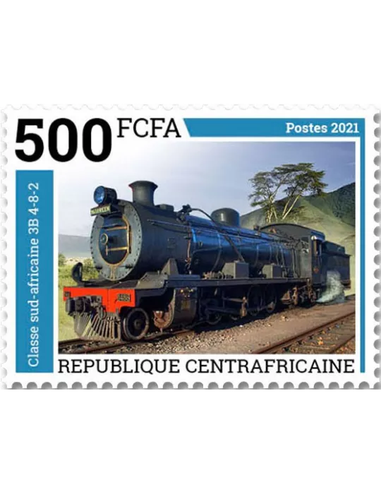 n° 8486/8489 - Timbre CENTRAFRIQUE Poste