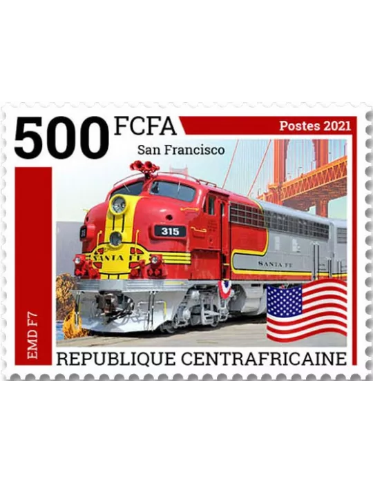 n° 8490/8493 - Timbre CENTRAFRIQUE Poste