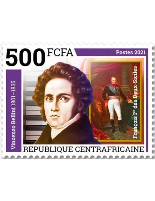 n° 8506/8509 - Timbre CENTRAFRIQUE Poste