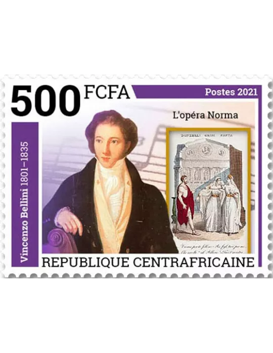 n° 8506/8509 - Timbre CENTRAFRIQUE Poste