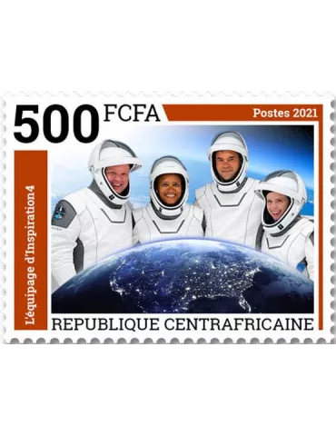 n° 8526/8529 - Timbre CENTRAFRIQUE Poste 2
