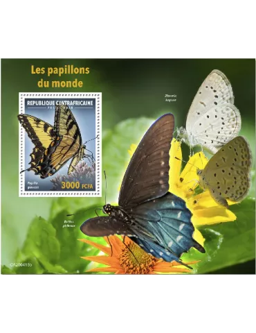 n° 1623 - Timbre CENTRAFRIQUE Blocs et feuillets