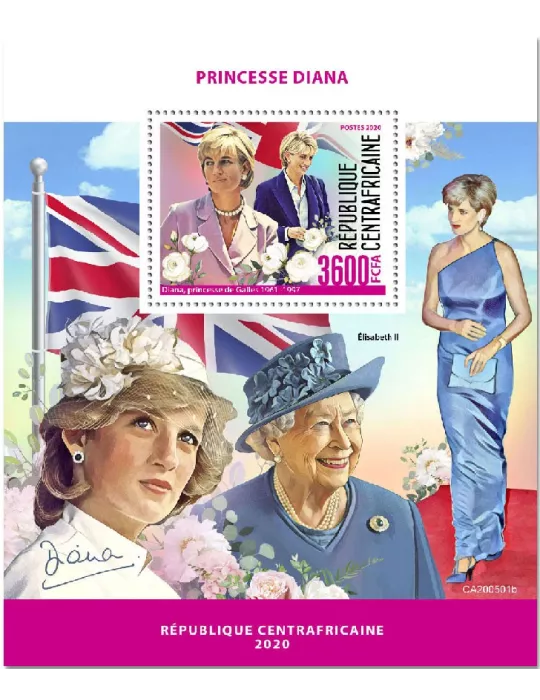 n° 1651 - Timbre CENTRAFRIQUE Blocs et feuillets