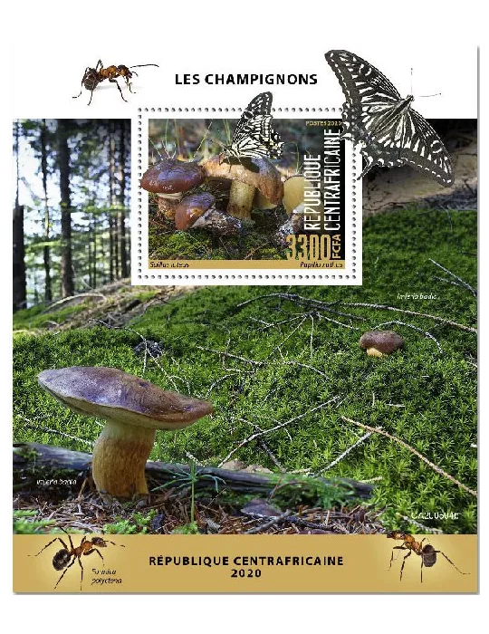 n° 1654 - Timbre CENTRAFRIQUE Blocs et feuillets