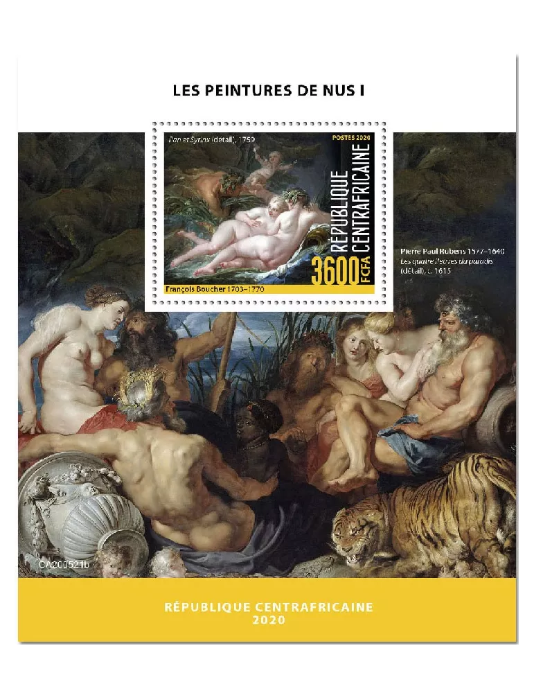 n° 1676 - Timbre CENTRAFRIQUE Blocs et feuillets