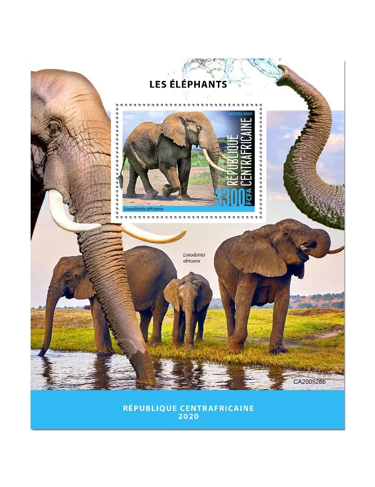 n° 1683 - Timbre CENTRAFRIQUE Blocs et feuillets