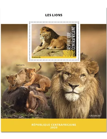 n° 1684 - Timbre CENTRAFRIQUE Blocs et feuillets