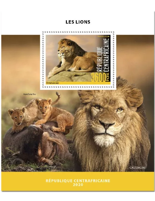 n° 1684 - Timbre CENTRAFRIQUE Blocs et feuillets