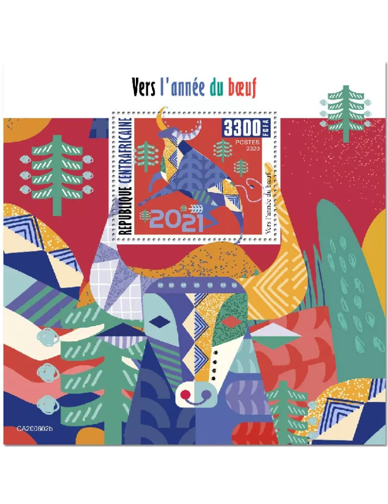 n° 1691 - Timbre CENTRAFRIQUE Blocs et feuillets