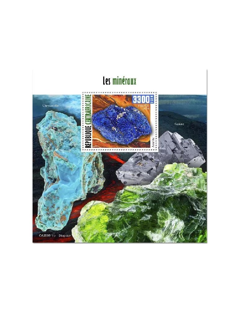 n° 1700 - Timbre CENTRAFRIQUE Blocs et feuillets