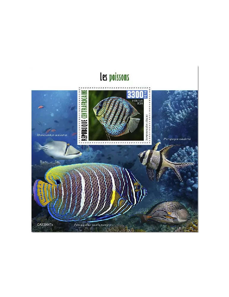 n° 1706 - Timbre CENTRAFRIQUE Blocs et feuillets