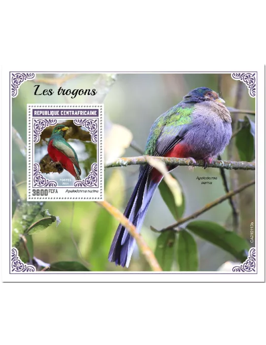 n° 1724 - Timbre CENTRAFRIQUE Blocs et feuillets