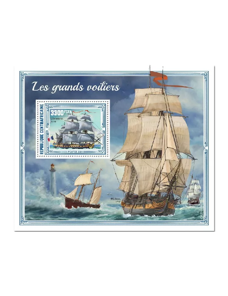 n° 1729 - Timbre CENTRAFRIQUE Blocs et feuillets