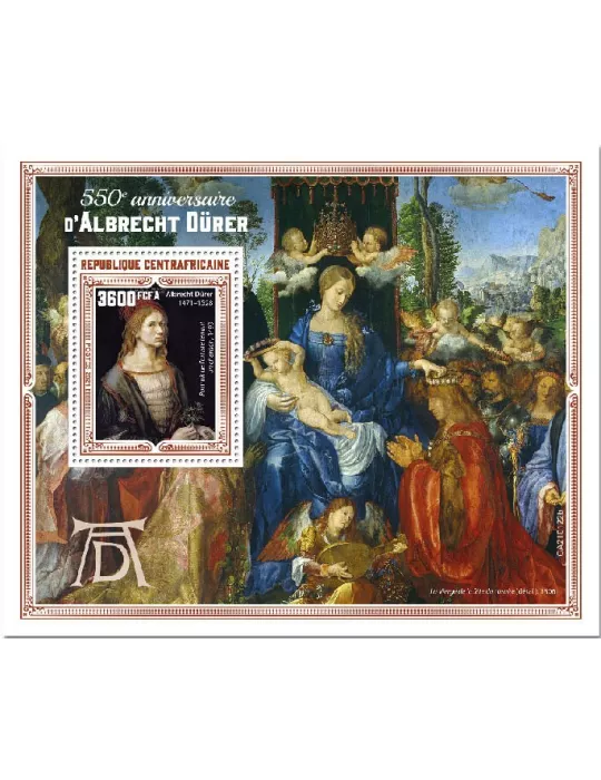 n° 1736 - Timbre CENTRAFRIQUE Blocs et feuillets