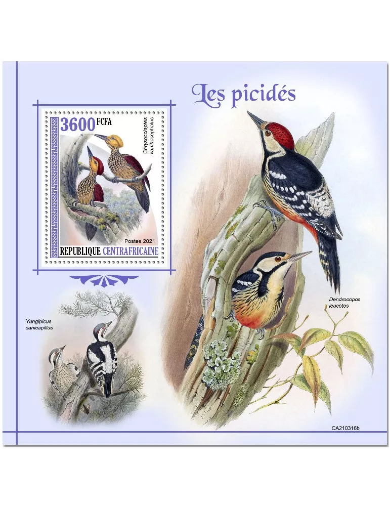 n° 1792 - Timbre CENTRAFRIQUE Blocs et feuillets