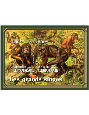 n° 1794 - Timbre CENTRAFRIQUE Blocs et feuillets