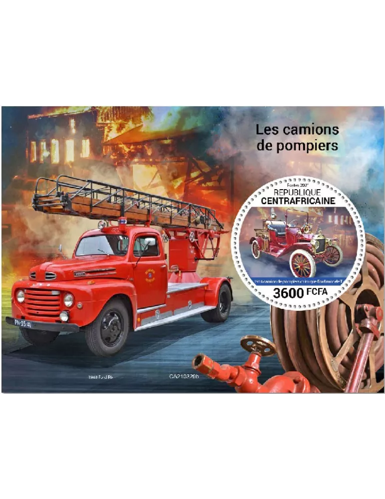 n° 1802 - Timbre CENTRAFRIQUE Blocs et feuillets